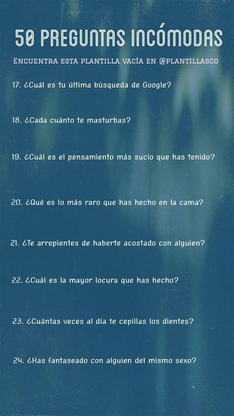 preguntas entre amigos incomodas|290 preguntas incómodas (para tus amigos o tu pareja)